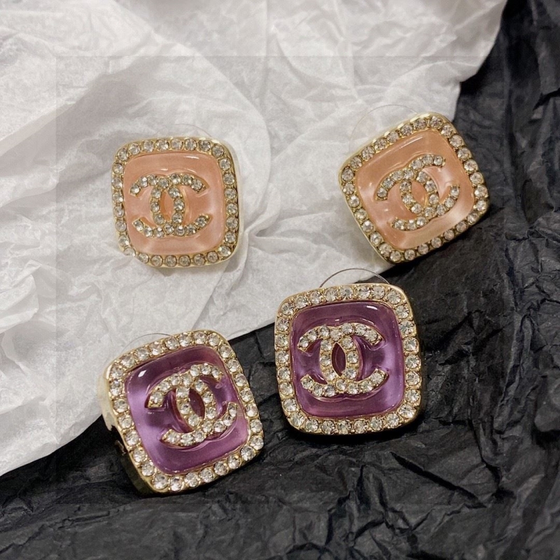 Ch*el earrings